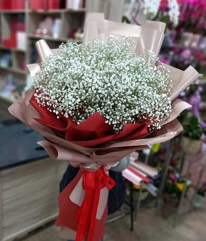 Букет цветов из: Гипсофила в Квиток