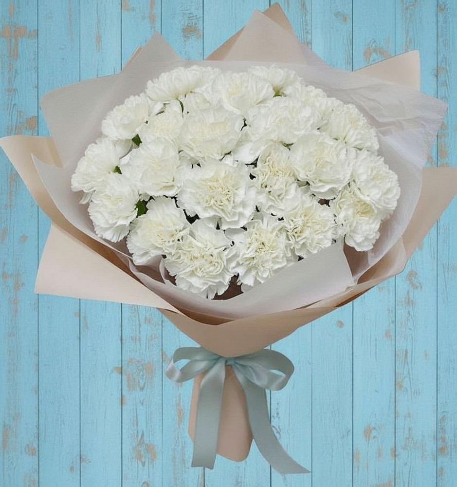 Букет цветов из: Гвоздики в Квиток