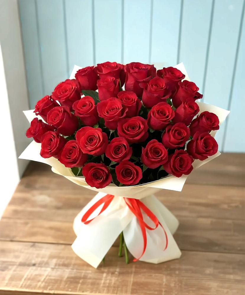 Букет 29 Красных роз в Квиток