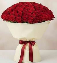 Букет 101 Красная роза Милано в Квиток