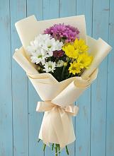 Букет цветов из:  Хризантемы в Квиток