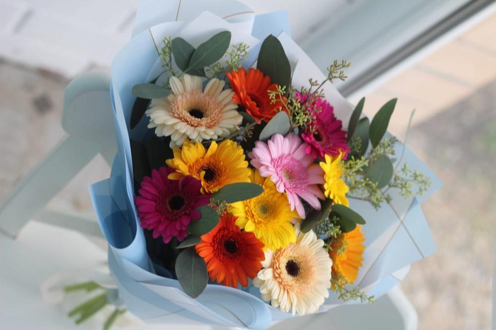 Букет цветов из: Герберы в Квиток