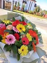 Букет цветов из:  Герберы #REPLACE_PRED# Квиток