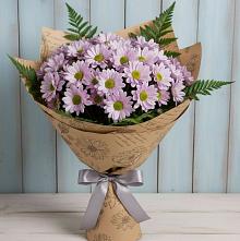 Букет цветов из:  Хризантемы #REPLACE_PRED# Квиток