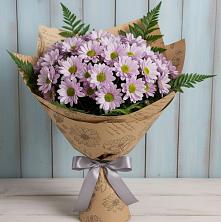 Букет цветов из:  Хризантемы в Квиток