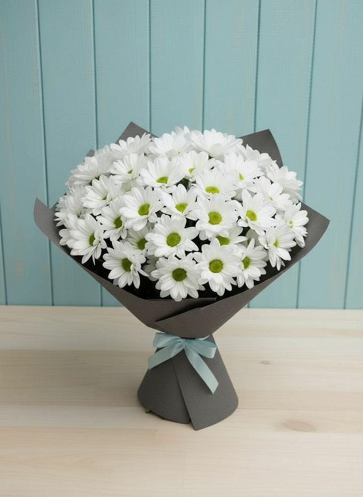 Букет цветов из: Хризантемы в Квиток