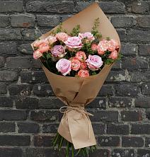 Букет цветов из:  Розы в Квиток