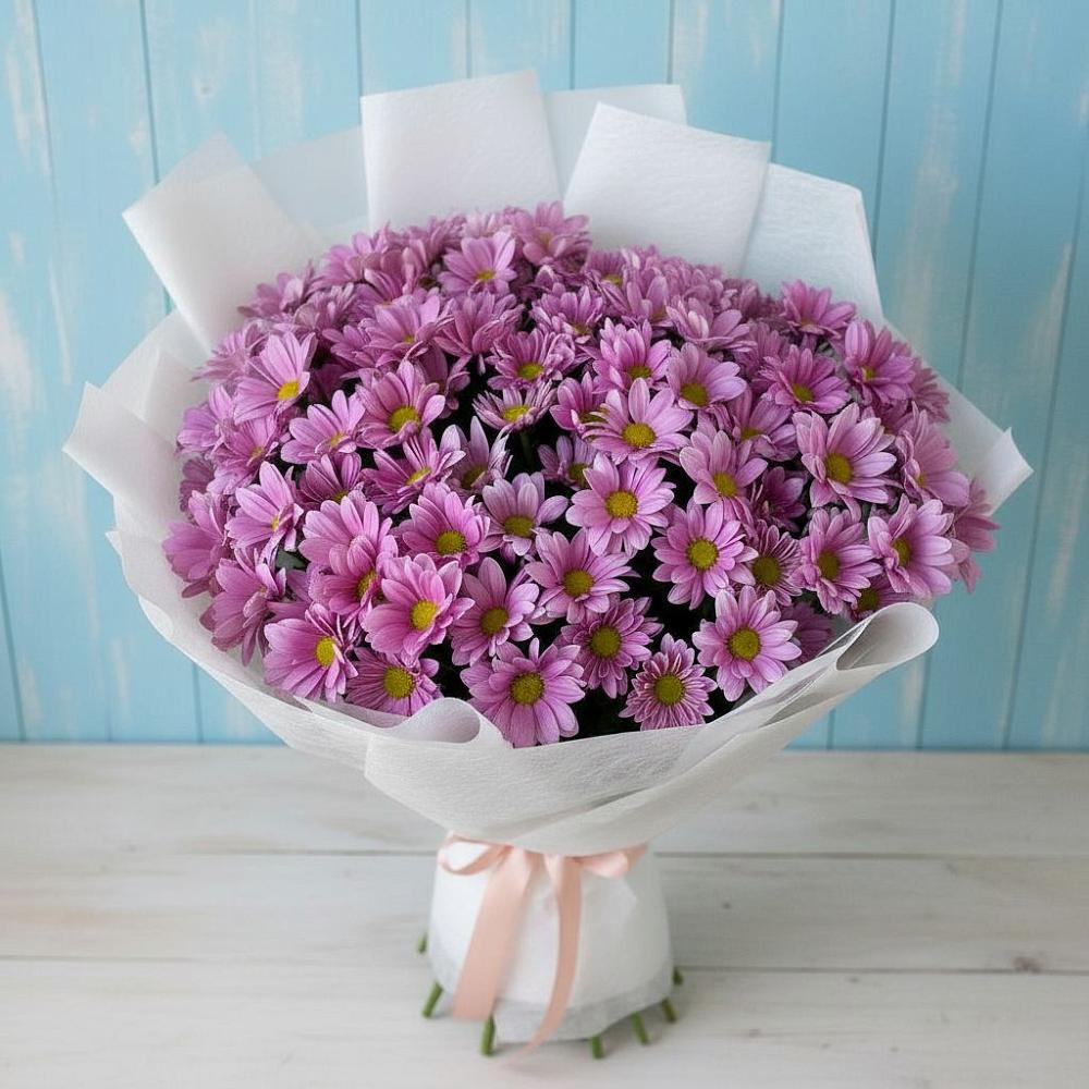 Букет цветов из: Хризантемы в Квиток
