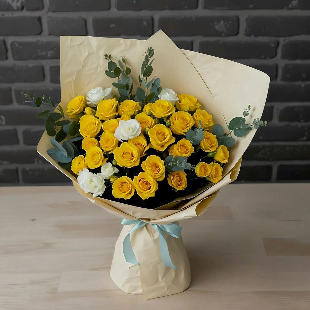 Букет цветов из: Розы в Квиток