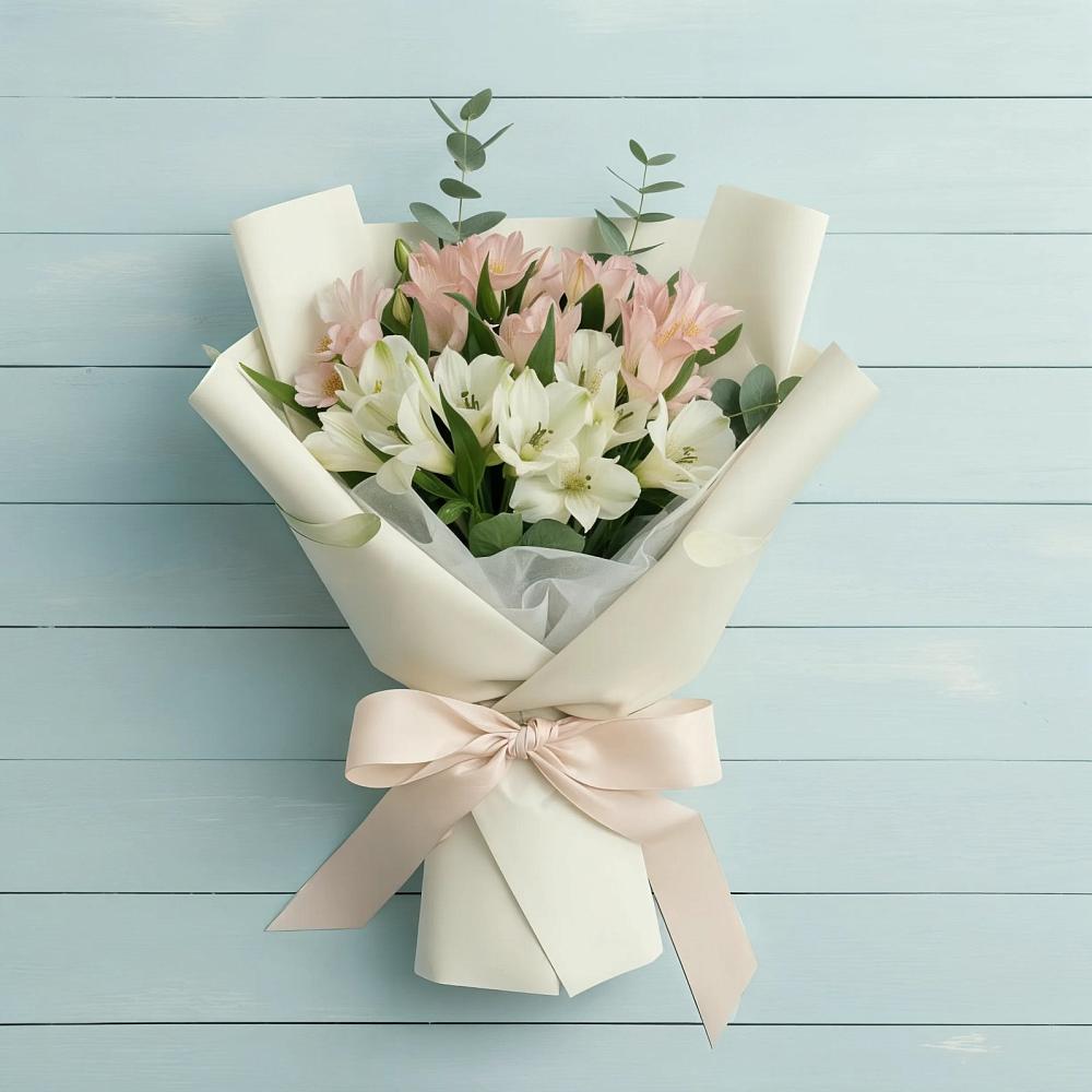 Букет цветов из: Альстромерии в Квиток