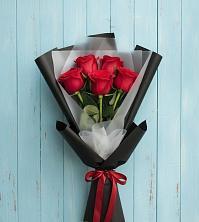Букет цветов из:  Розы в Квиток