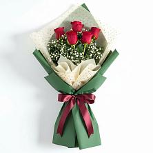 Букет цветов из:  Розы в Квиток