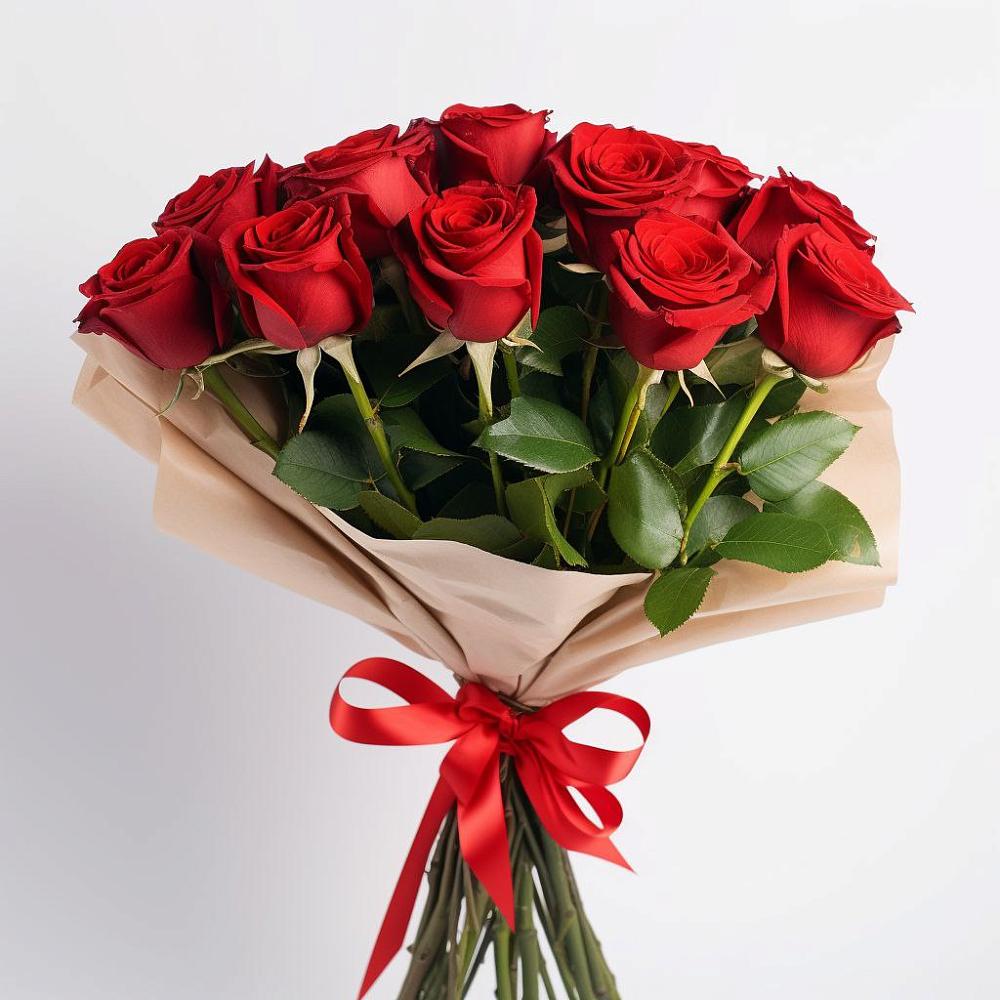 Букет 11 Красных роз Эдлесс Лав в Квиток
