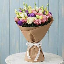 Букет цветов из:  Лизиантусы в Квиток