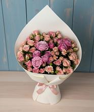 Букет цветов из:  Розы в Квиток