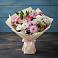 Букет цветов из: Хризантемы, Альстромерии и Розы в Квиток